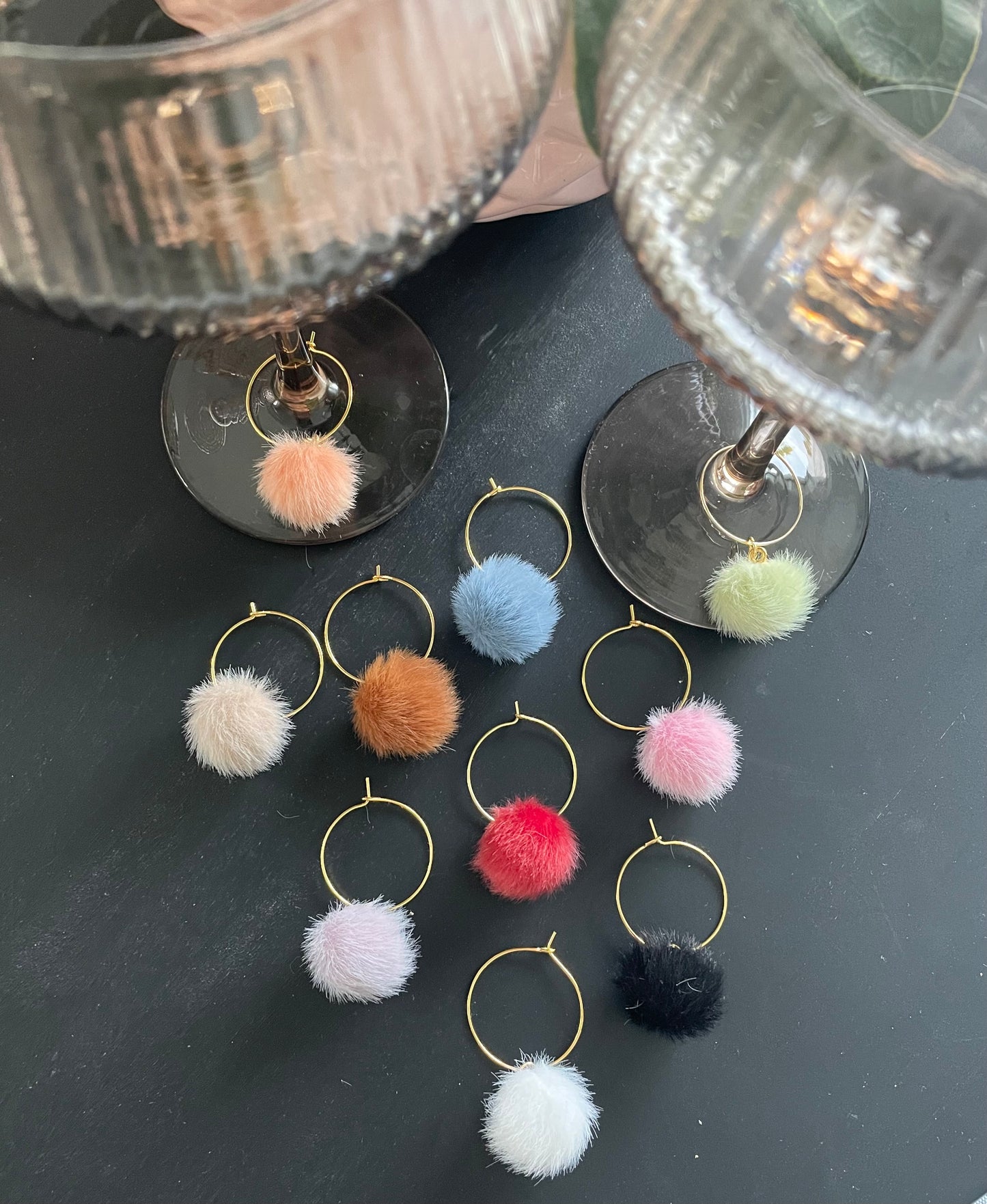Wine glass charms “Autumn vibe” (10 pcs)