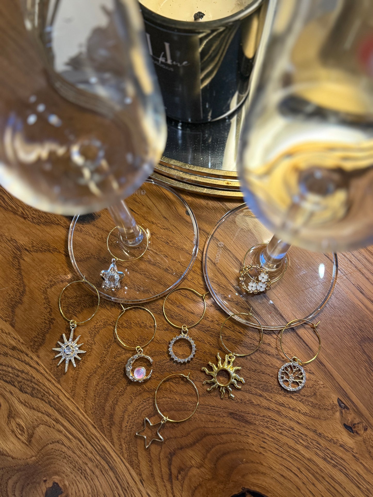 Wine glass charms “Luxorius Christams” (8pcs)