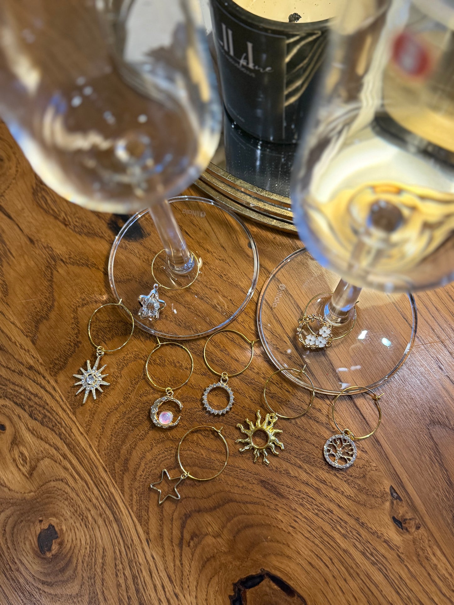 Wine glass charms “Luxorius Christams” (8pcs)