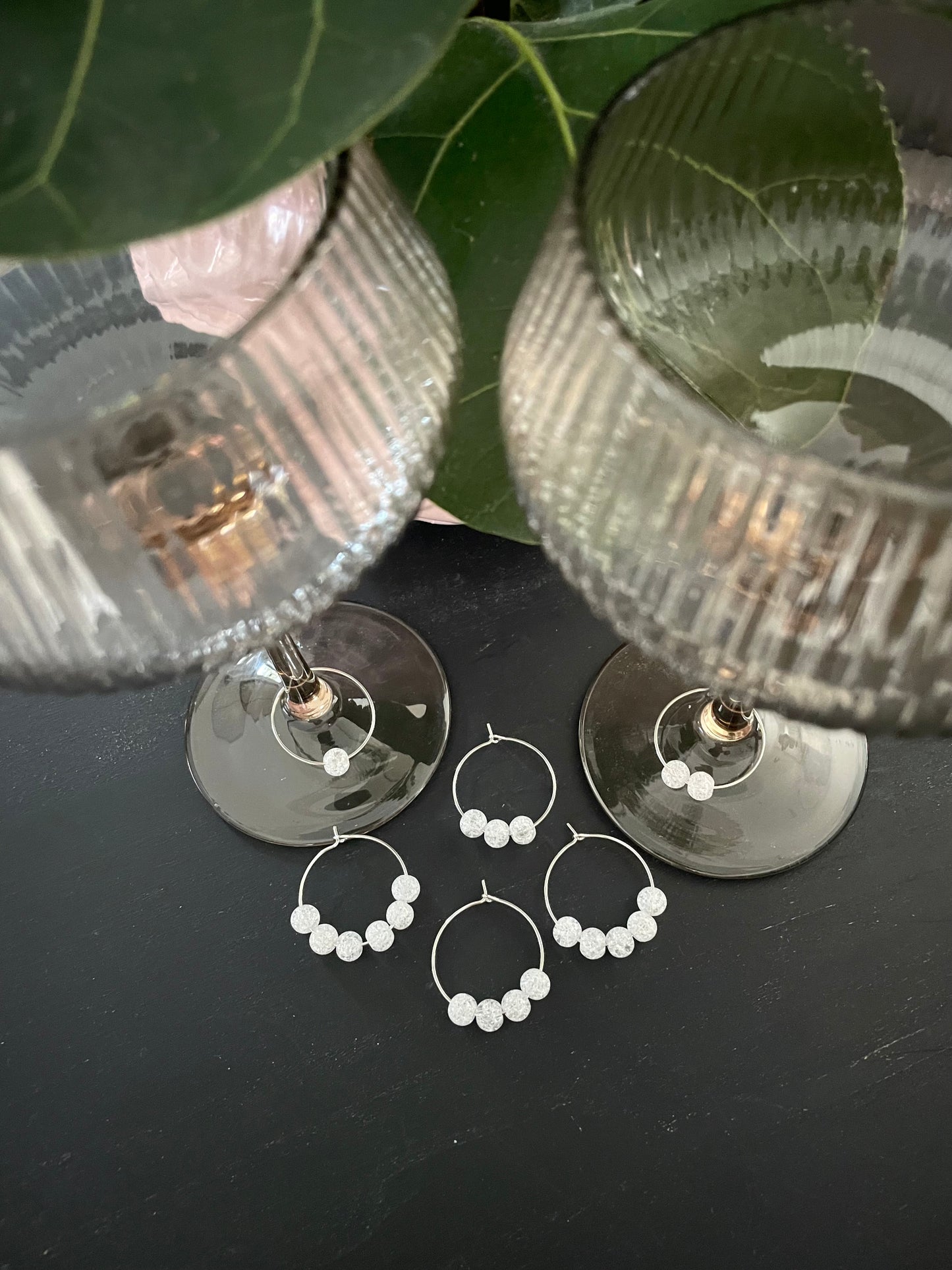 Wine glass charms "Minimalistic" (6 pcs)